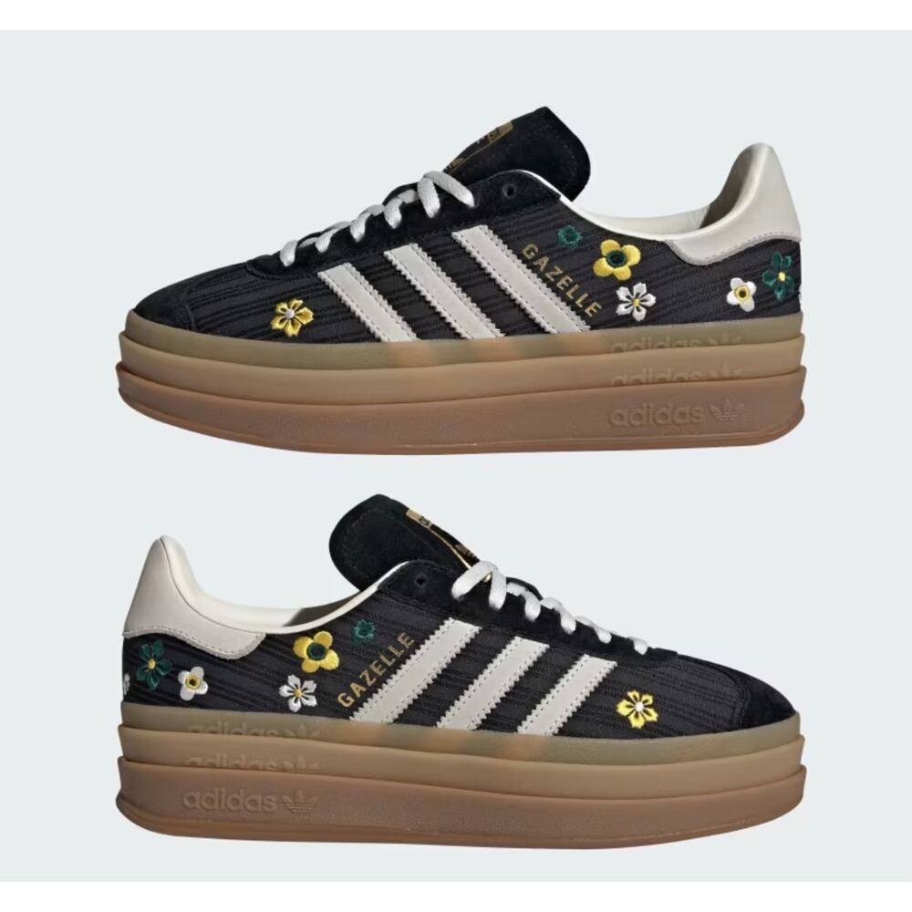 NEW ADIDAS ORIGINALS Women's 11 Gazelle Bold Liberty London IH1922 - Picture 8 of 13